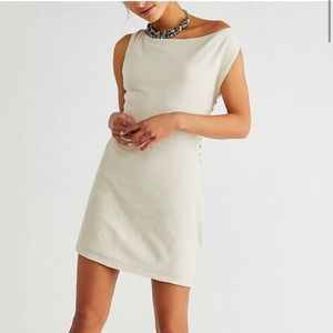 Amaia mini free people dress XS thistle seed color brand new with tags
